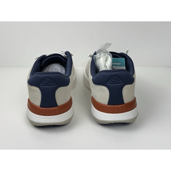 Reef Shoreline Del Mar Sneakers Men\'s Size 7 Ultra Comfy Tan/White/Navy CJ8997 main image 4